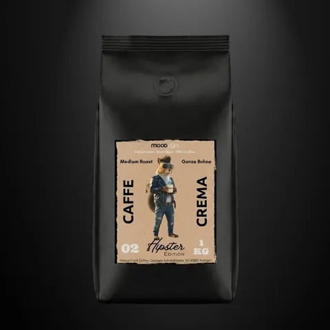 MoodCups Hipster Edition Caffè Crema kohvioad