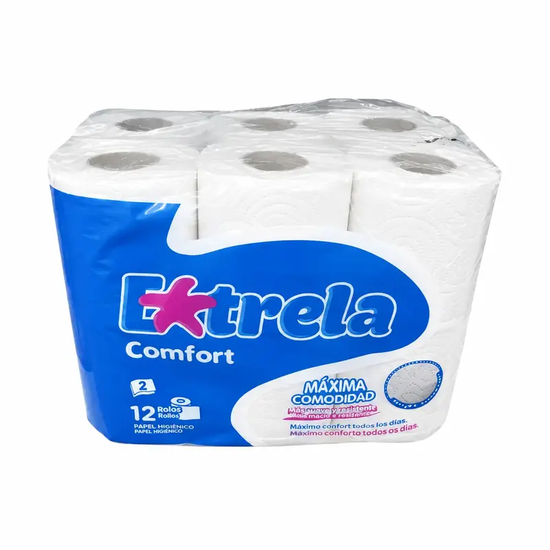 Estrela Comfort tualettpaber, 12 rulli