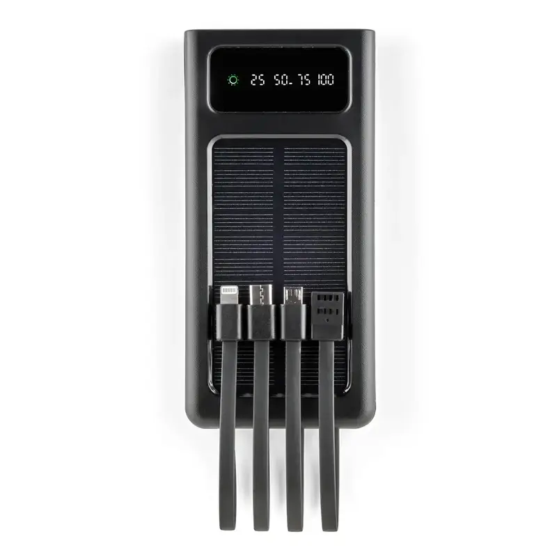 Livoo TEA307 päikesepaneeliga akupank 10 000 mAh
