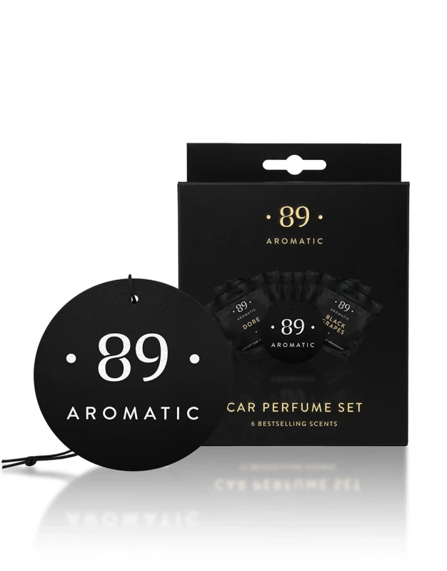 Aromatic •89• paberist autolõhnade komplekt