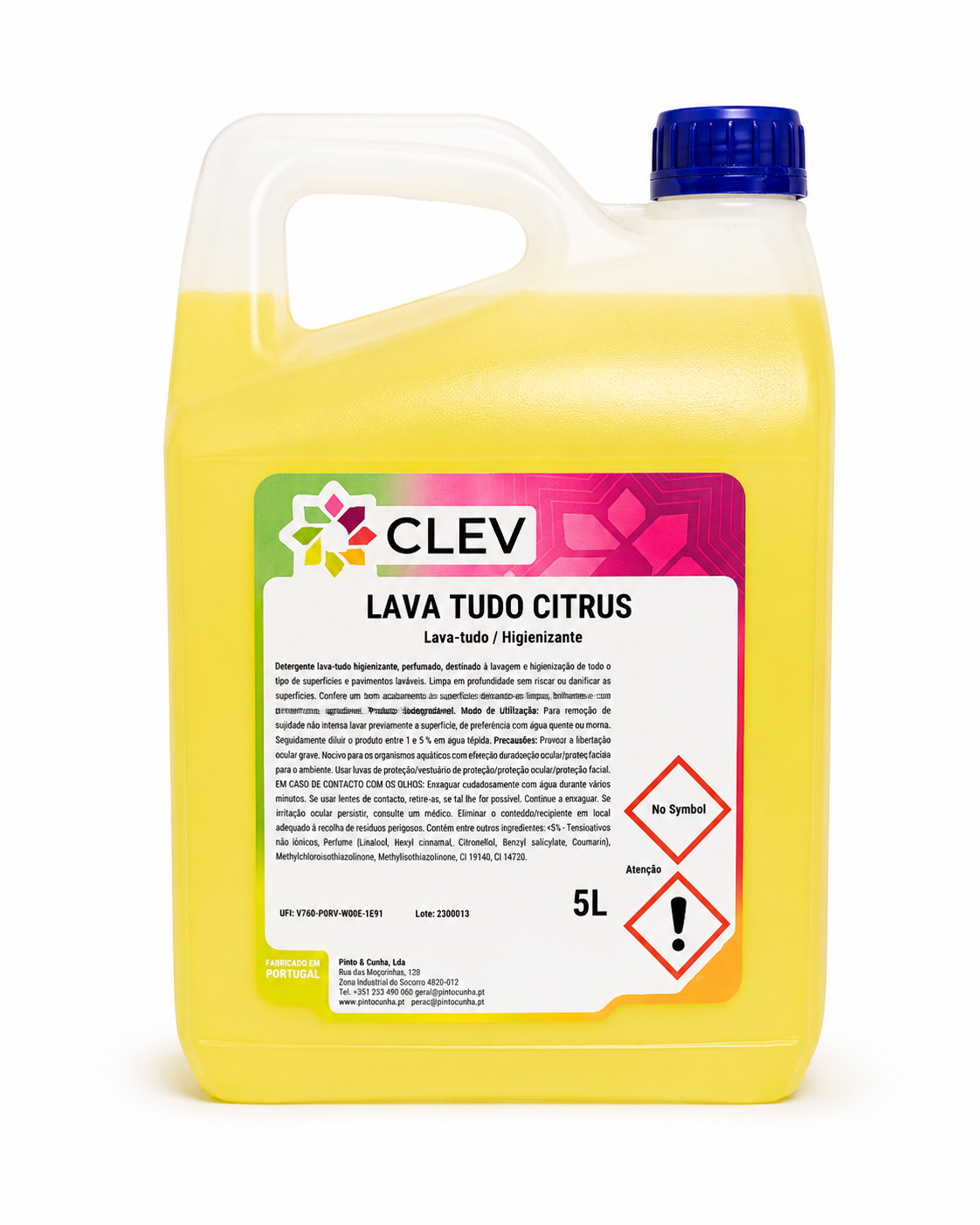 CLEV Citrus tsitruselõhnaline üldpuhastusvahend 5 l