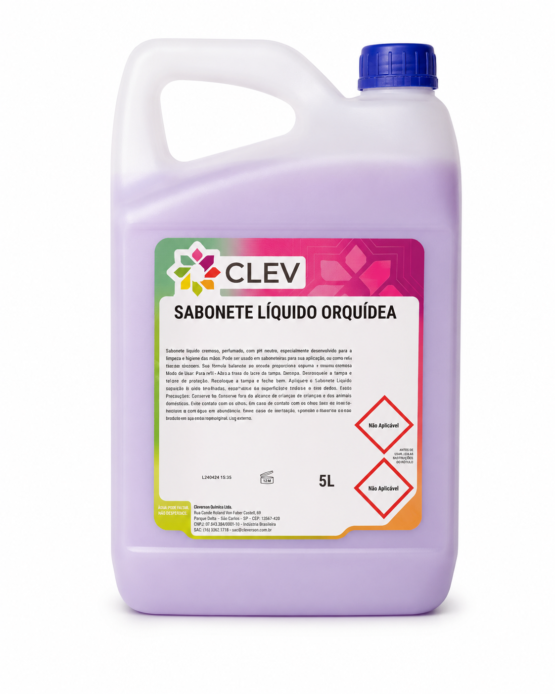 CLEV Orquídea orhideelõhnaline vedelseep 5 l