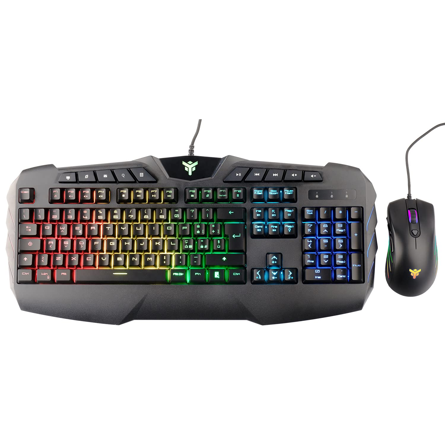ITEK T20 RGB klaviatuuri ja hiire komplekt