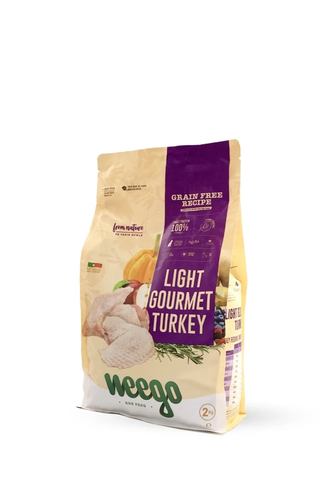 Weego Light Gourmet Turkey teraviljavaba koeratoit